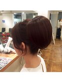 レトロガーリーヘア　《　六本木　ヘアセット　》