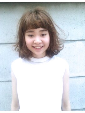 ブラッシュ(brush) brush 森田祐輔　ナチュラルライン　ミディアムパーマ