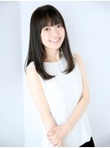 目ヂカラUPの爽やかストレート×20代艶々ブラック