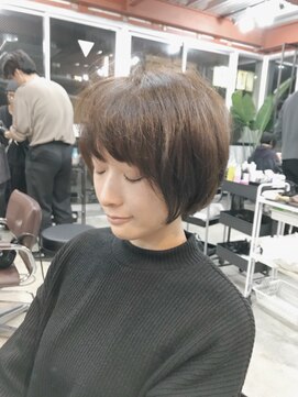 ルーファス 恵比寿 渋谷(Ruufus) 大人のマッシュショートスタイル【Ruufus恵比寿渋谷】