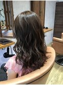 透明感たっぷりアッシュグレー