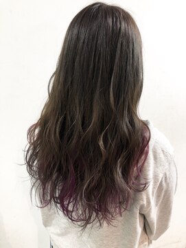 ソース 枚方(SOURCE) 【SOURCE】サマーインナーカラー