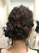 ☆結婚式・二次会☆ 透明感ニュアンスカラー　銀座ヘアセット