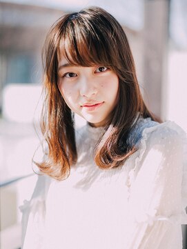 アカサ(A.casa) 切りっぱなしセミディ/20代/30代/40代/50代/西阿知/イオン倉敷