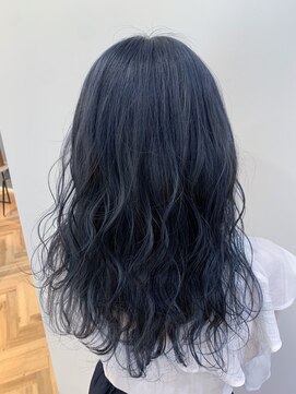 ジーナ 博多(Zina) 【Zina】イメチェン♪ダブルカラー  ♪ブルーアッシュ♪