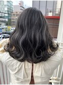 NAO流西海岸風ハイライト×ダークグレージュ