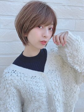 イース バイ アンブルリュクス 北千住(Ease by amble luxe) 前髪イメチェンイヤリングカラーラベンダーカラー