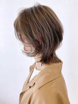 アイティー バイ アルバム 中野店(IT by ALBUM) レイヤーボブ_ラベンダーカラーくびれミディ_ba324981