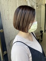 ヘアプレイスソル (HAIR PLACE SoL)&nbsp;ボブ×バレイヤージュ