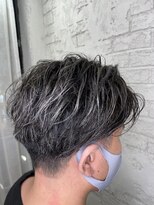 プライズ 池袋店(prize)&nbsp;メンズコントラストホワイトハイライトケアブリーチ池袋8088