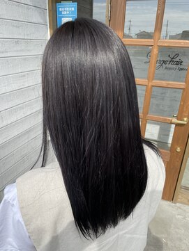 ラルジュヘアイコール(Large hair equal =) ダークグレー