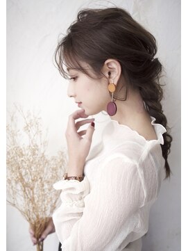 ポット バイ クレドガーデン 大宮東口店(pote by CRED GARDEN) ゆるふわアレンジ お団子 シニヨンアレンジ 二次会 結婚式 大宮