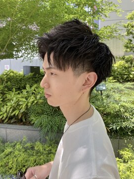 ロンドガルマン 名古屋(Lond GULLMAN) Hide　ツイストスパイラルパーマ　マッシュ　メンズ　MEN‘SHAIR