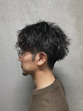 ヒロギンザ 浜松町店(HIRO GINZA) ツイストスパイラル×センターパート