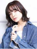 大人可愛い20代30代40代小顔 暗めカラー E6