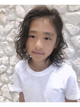 モアナ バイ ヘッドライト 沖縄南風原店(Moana by HEADLIGHT) Moana【南風原】#キッズパーマ#スパイラルパーマ#レイヤーカット
