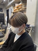 セフィル(SEPHILE)&nbsp;韓国風センターパートグレージュ