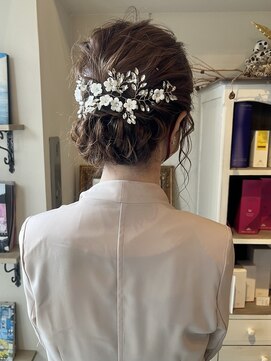 ヘアーデザイン シュシュ(hair design Chou Chou by Yone) ヘアアレンジ/お呼ばれヘア/アップアレンジ