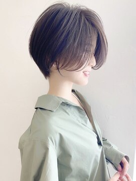 アンド ストーリーズ(&STORIES) 大人可愛い小顔ひし形クビレ丸み20代30代40代大人ショート(蘭)