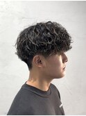 【曽我尾真生】波巻きパーマ/メンズパーマ/マッシュパーマ