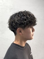 ガオプロデュースバイレボ(gao produced by revo)&nbsp;【曽我尾真生】波巻きパーマ/メンズパーマ/マッシュパーマ