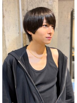 キュー(Cue_) 王道ナチュラルストレートマッシュ