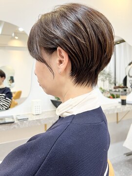 ファチュール(fAture.) 大人くびれレイヤーグレージュクールショート40代50代