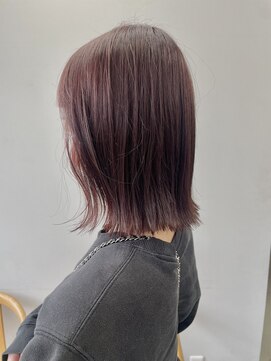 ヘアー アイス 御器所本店(HAIR ICI) 20代30代40代ピンクラベンダーカラー