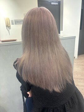 ルーブ トウキョウ(Loob. TOKYO) ハイトーンカラーダブルカラーワンブリーチカラーベージュカラー