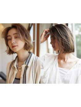 ブリーチありでもなしでも旬なカラーを表現◎肌なじみの良いナチュラルハイライトも必見！質感まで美しく