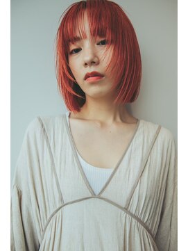 ルス 立川(LUZ) 【LUZ立川】ウルフボブ+アプリコット★New Open