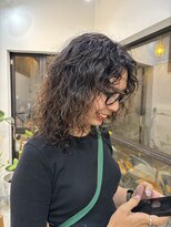 ナループロアオハナ(Nalu pu loa ohana)&nbsp;レイヤーパーマ/癖毛風パーマ/くせ毛風/パーマ/前髪パーマ/原宿