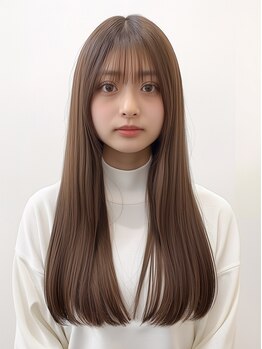 ヘアー ジップ(hair Zip)の写真/独自の配合で大切な髪を傷ませない、ダメージレスな縮毛矯正が叶う♪自分史上最高の極上のストレートへ★