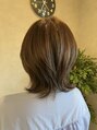 アーサス バイ ヘッドライト 御殿場店(ursus by HEADLIGHT)&nbsp;縛れたりアレンジ可能ウルフハイライトでアクセントも最高！