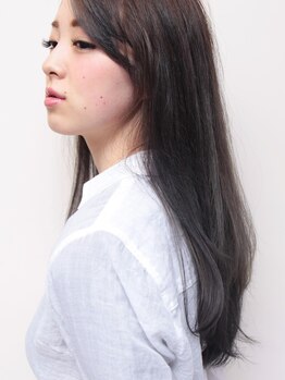 ヴェリテ(Verite produced by LA'BO)の写真/《ロングヘアこそ毛先までツヤを…＊》透明感アディクシーカラーで赤味が出ない、透き通る艶髪へ。