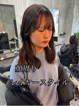 コワファースト長崎シャンプーボーイ 2nd(COIFF1RST 長崎 SHAMPOO BOY) 長崎 簡単スタイリング!扱いやすい顔周りレイヤー