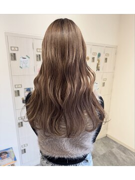 パプスドコワフュール 甲子園口店(Pap's de coiffeur) ミルクティーグレージュ