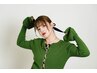 【生活応援】カット+ケアカラー [白髪も◎] +上質トリートメント￥8500
