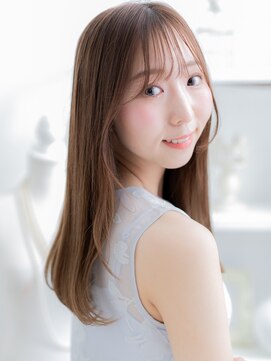 カバーヘア 上尾西口店(COVER HAIR) ハイライトカラー抜け感小顔エアストレートh3上尾20代30代40代