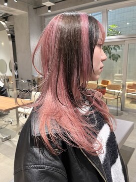 ローエ バイ デコ(Rohe by DECO) 【廣川】ウルフカット/ロングウルフ/デザインカラー/lowmix