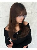 韓国ヘア/レイヤーカット/ハッシュカット/ワンホン