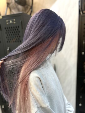 ヴァイス 渋谷店(VAICE) ペールラベンダー/ペールピンクのインナーカラー/推しカラー