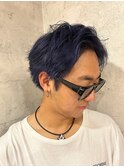 【横浜/横浜駅】スパイキーショート/ネイビーブルー