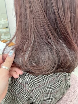 リル(re'll) 《花屋併設》艶々チョコレートカラー［ヘアセット］