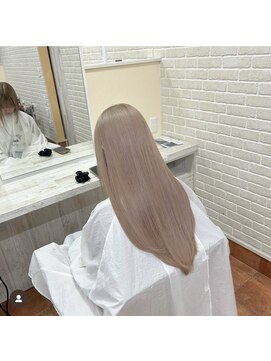 アボックス(abox) ミルクティー/ベージュ/グレージュ/ケアブリーチ/学割/U24