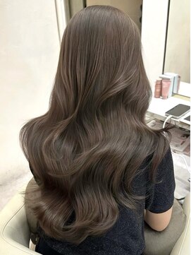 ユニ 表参道(uni) ブラウンカラー/韓国ヘア/レイヤーカット/ヨシンモリ