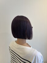 ジジバイモップス(jiji byMOPS)&nbsp;襟ギリ前下がりボブ