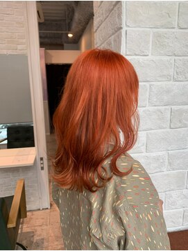 イロ(iro) オータムオレンジ/秋カラー/くびれヘア