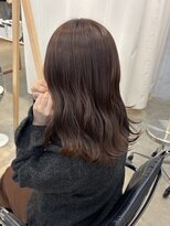 アマーク(a mark)&nbsp;【小川　結女花】チョコレートベージュ×水素カラー