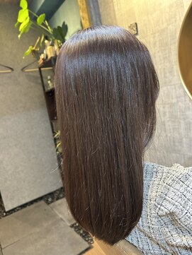 人気NO.1メニュー＊髪質改善カラー＋カット＋トリートメント